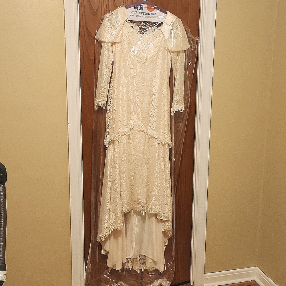80's wedding dress